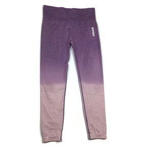 Gymshark Purple Pink Ombre Capri Leggings